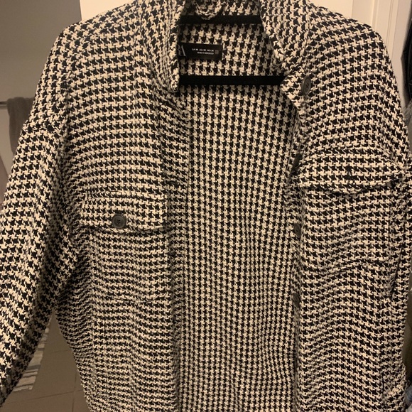 Zara tweed shacket oversized - Picture 1 of 4